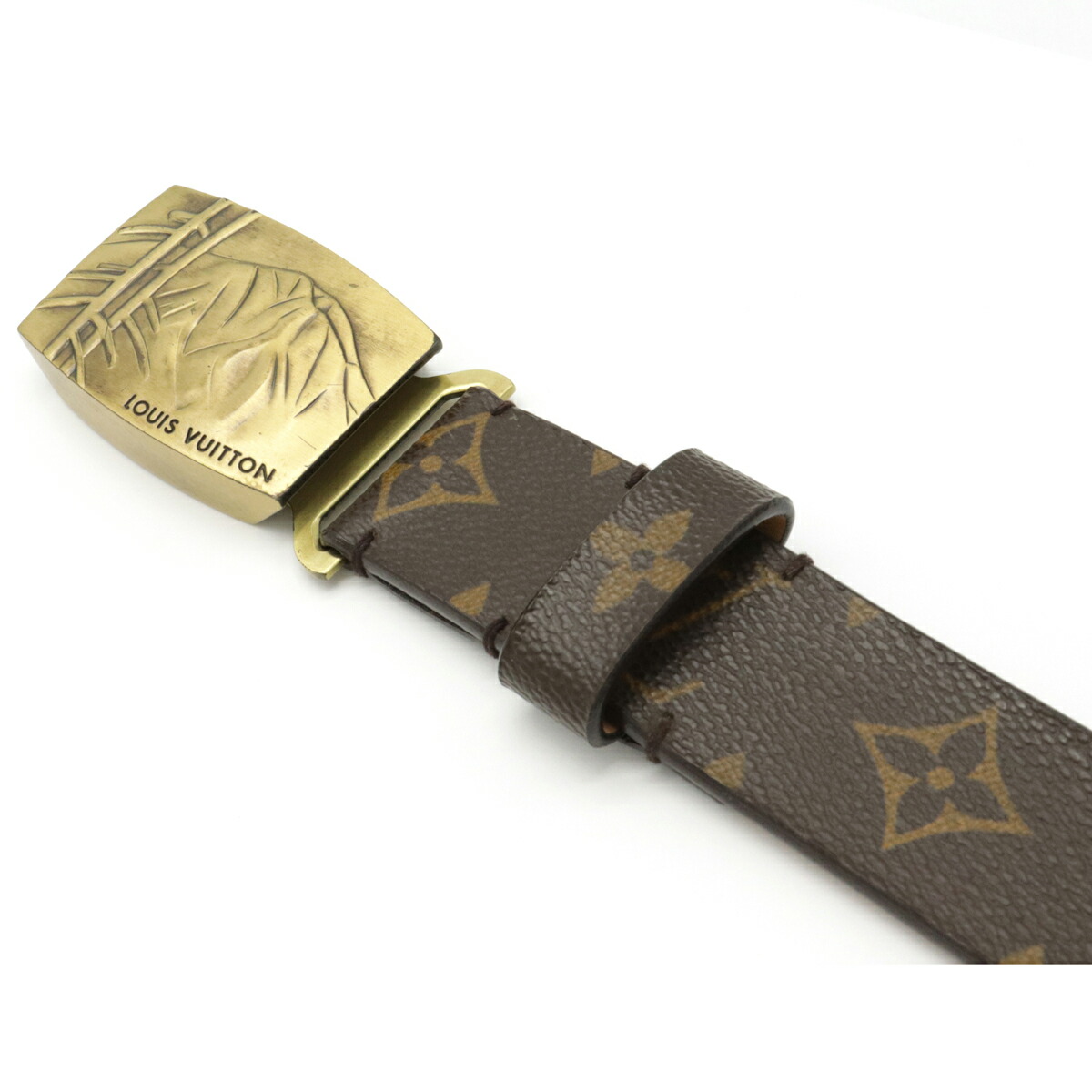 楽天市場】LOUIS VUITTON ルイ ヴィトン モノグラム サンチュール