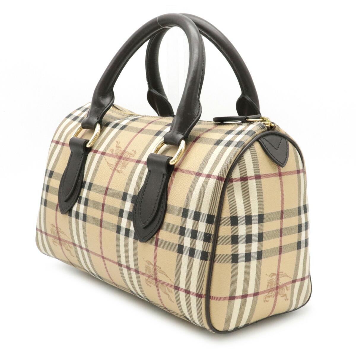 楽天市場】【バッグ】BURBERRY バーバリー ミニボストンバッグ