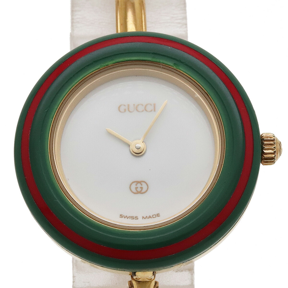 楽天市場】【ウォッチ】GUCCI グッチ チェンジベゼル ホワイト文字盤