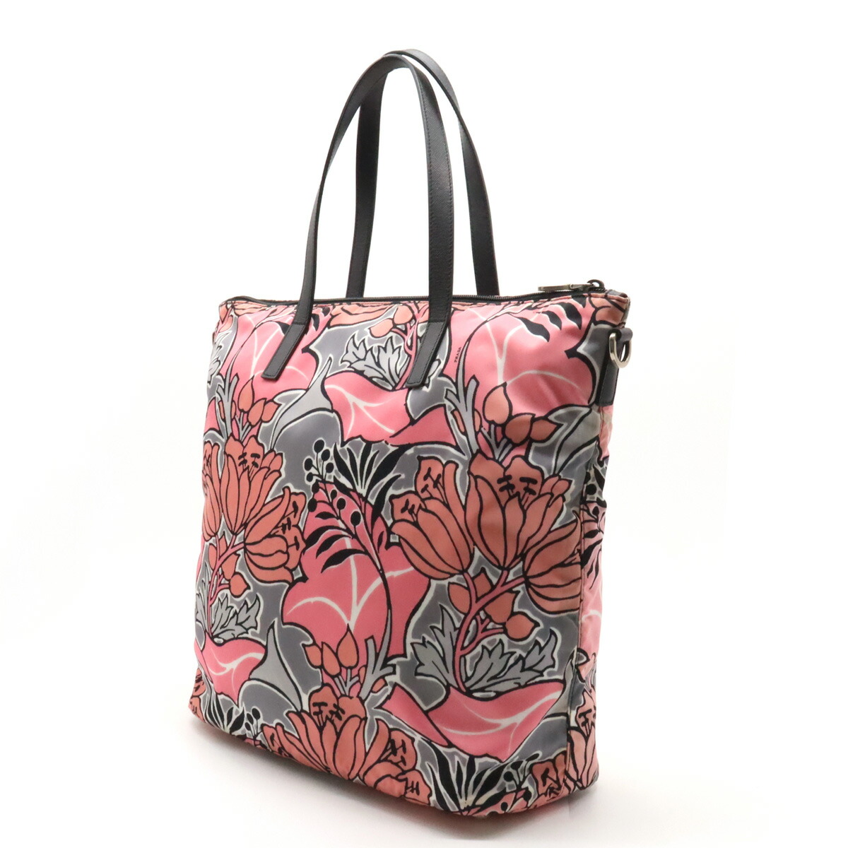 楽天市場】【バッグ】PRADA プラダ TESSUTO STAMPAT トートバッグ