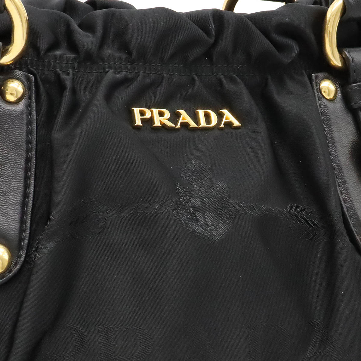 楽天市場】【バッグ】PRADA プラダ ロゴジャガード トートバッグ 2WAY