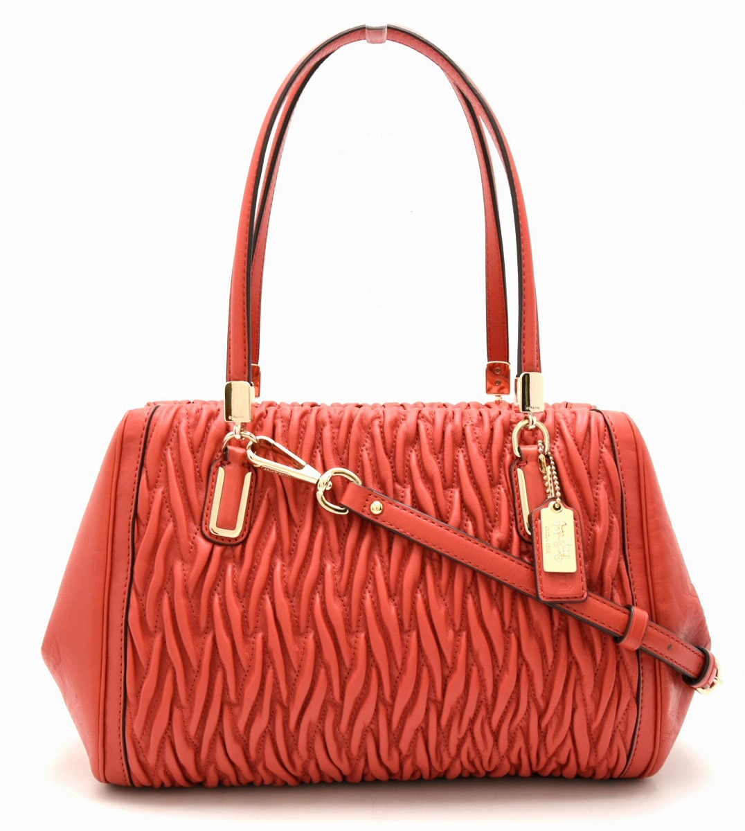 楽天市場】【バッグ】COACH コーチ マディソン ギャザード ツイスト