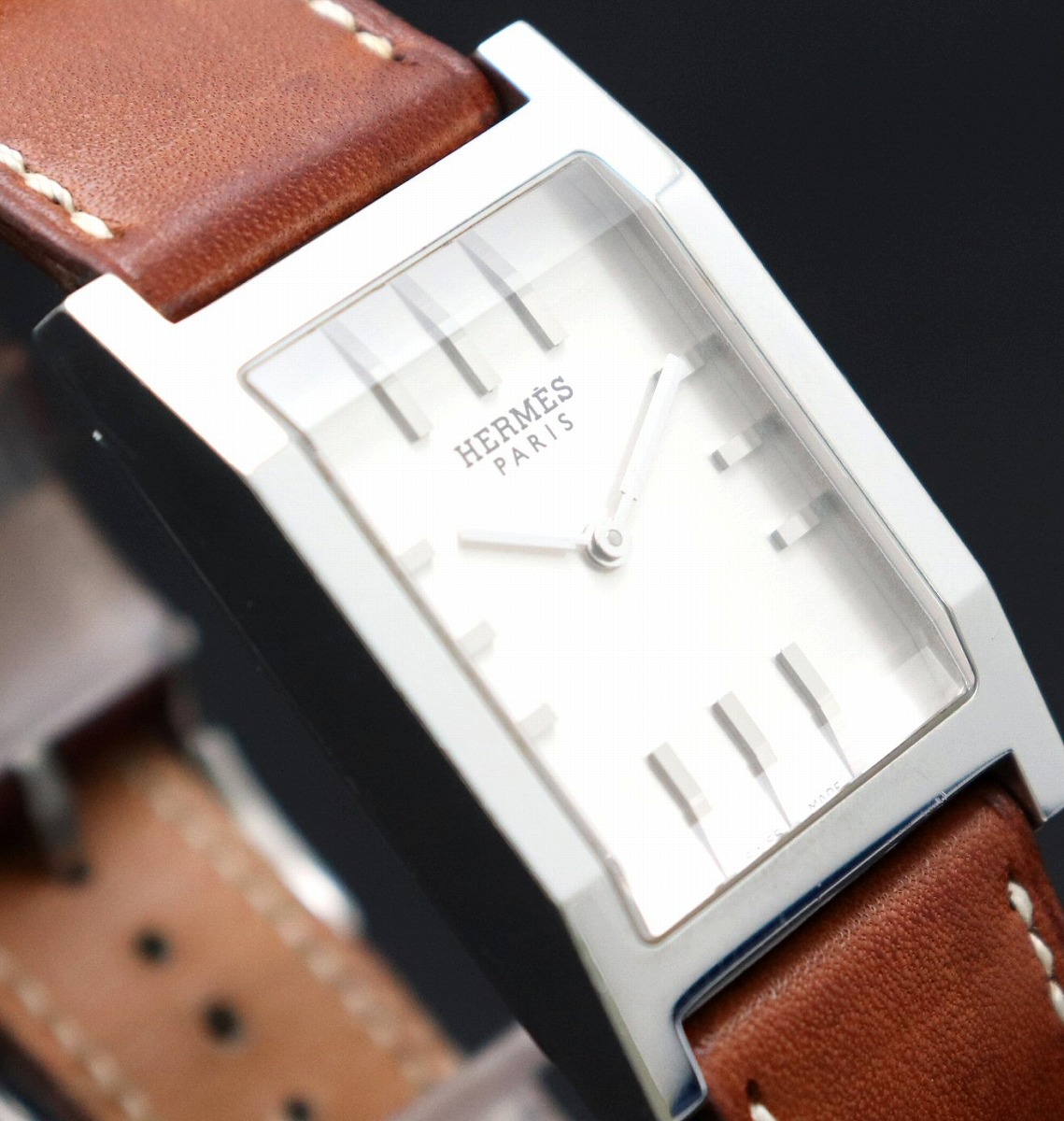 楽天市場】【ウォッチ】 HERMES エルメス タンデム SS レザー 革ベルト