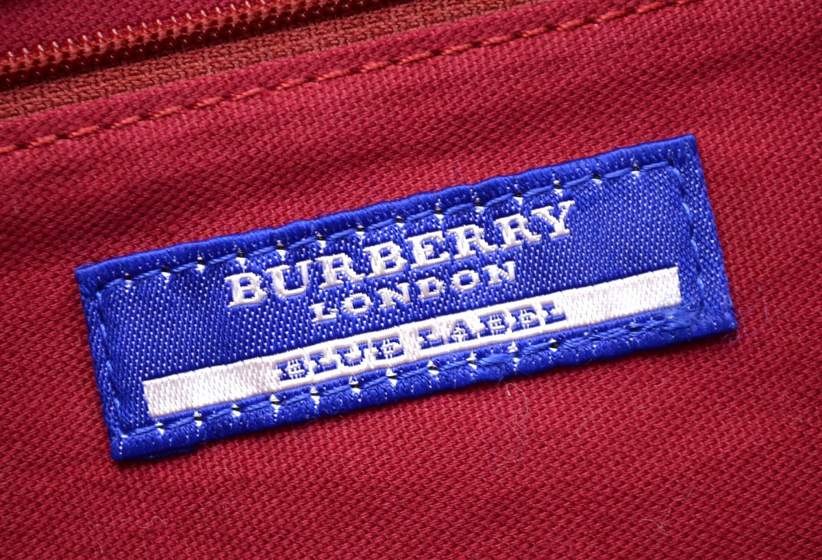 楽天市場】【バッグ】BURBERRY バーバリー ブルーレーベル トート