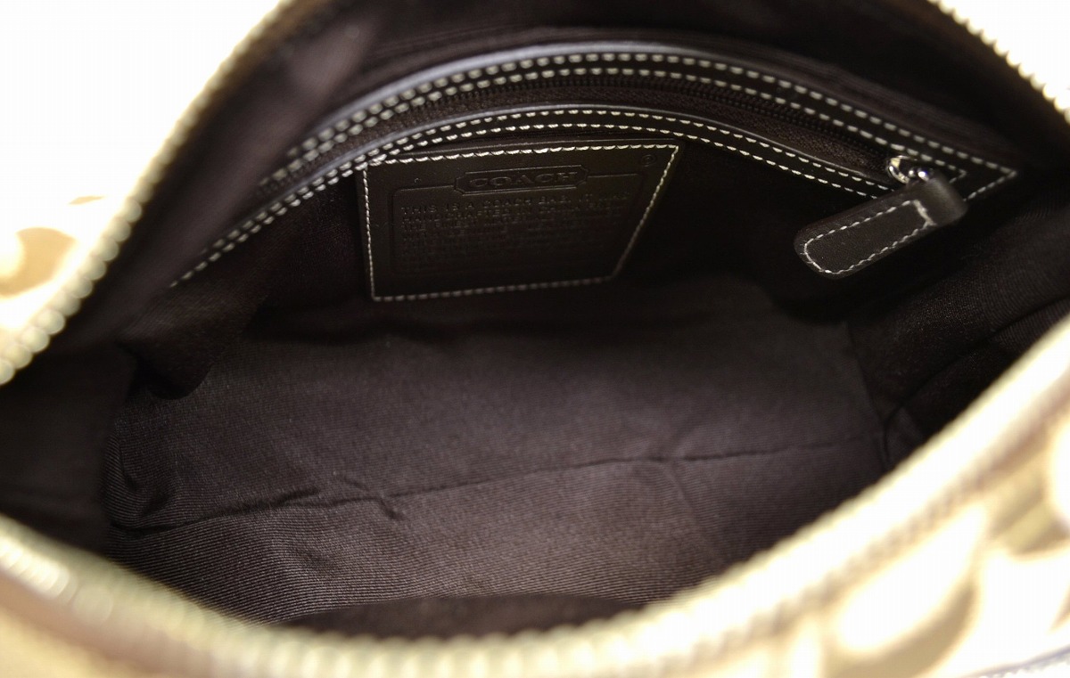 楽天市場】【バッグ】COACH コーチ シグネチャー ハンドバッグ ポーチ
