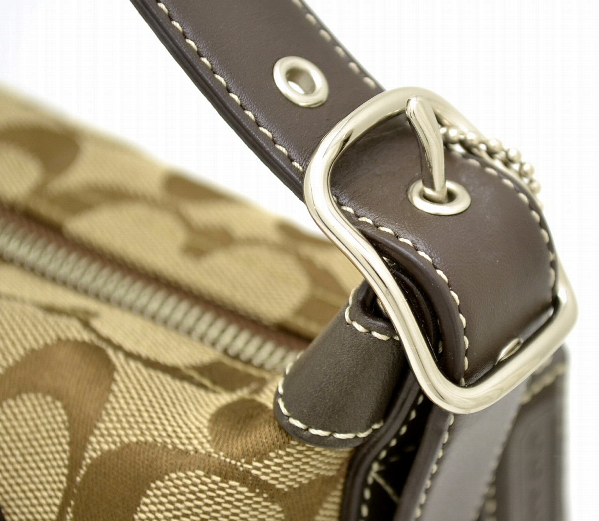 楽天市場】【バッグ】COACH コーチ シグネチャー ハンドバッグ ポーチ