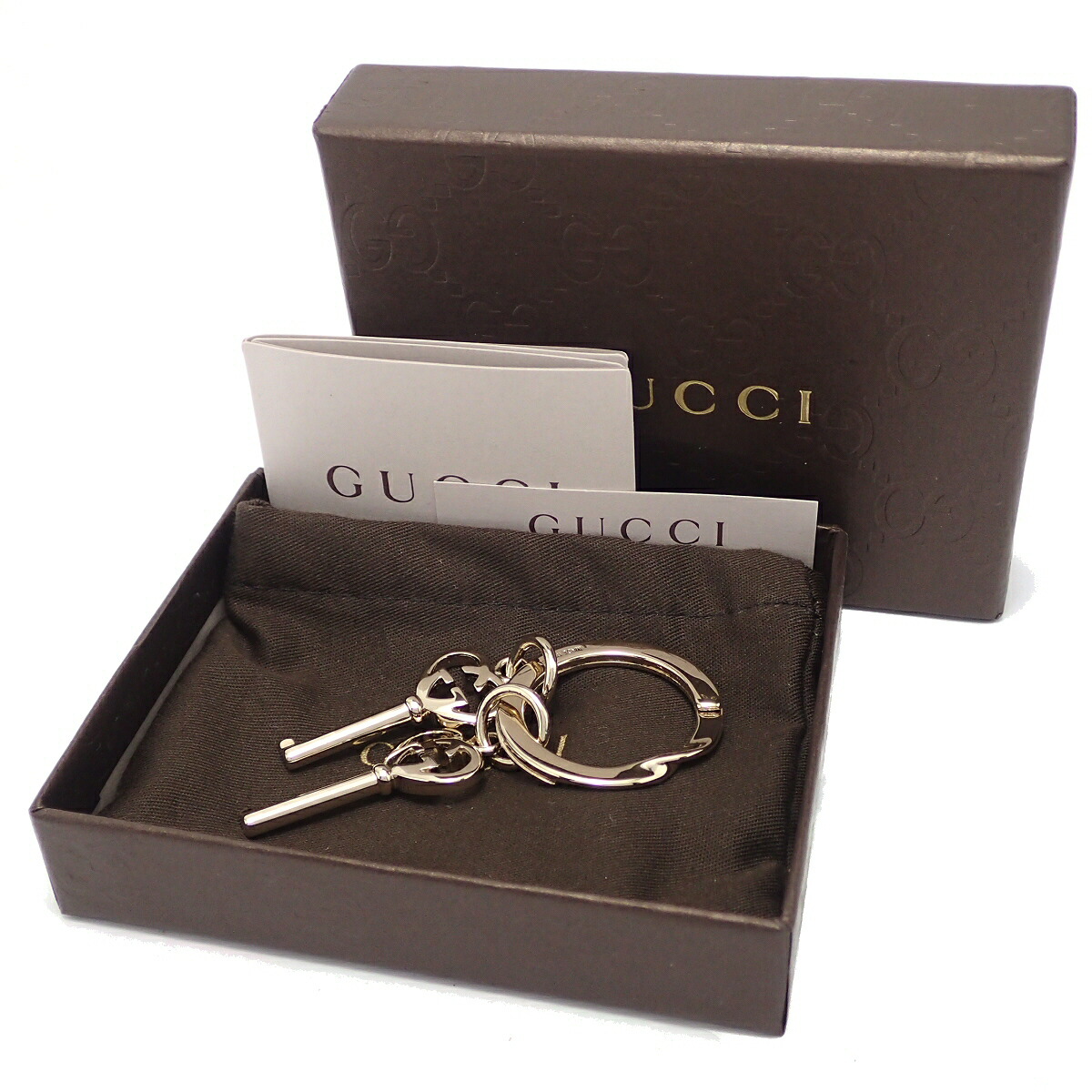 楽天市場】【未使用品】GUCCI グッチ GGラブリー キーホルダー