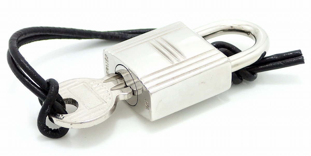 楽天市場】【新品仕上げ済】HERMES エルメス カデナ パドロック No.64