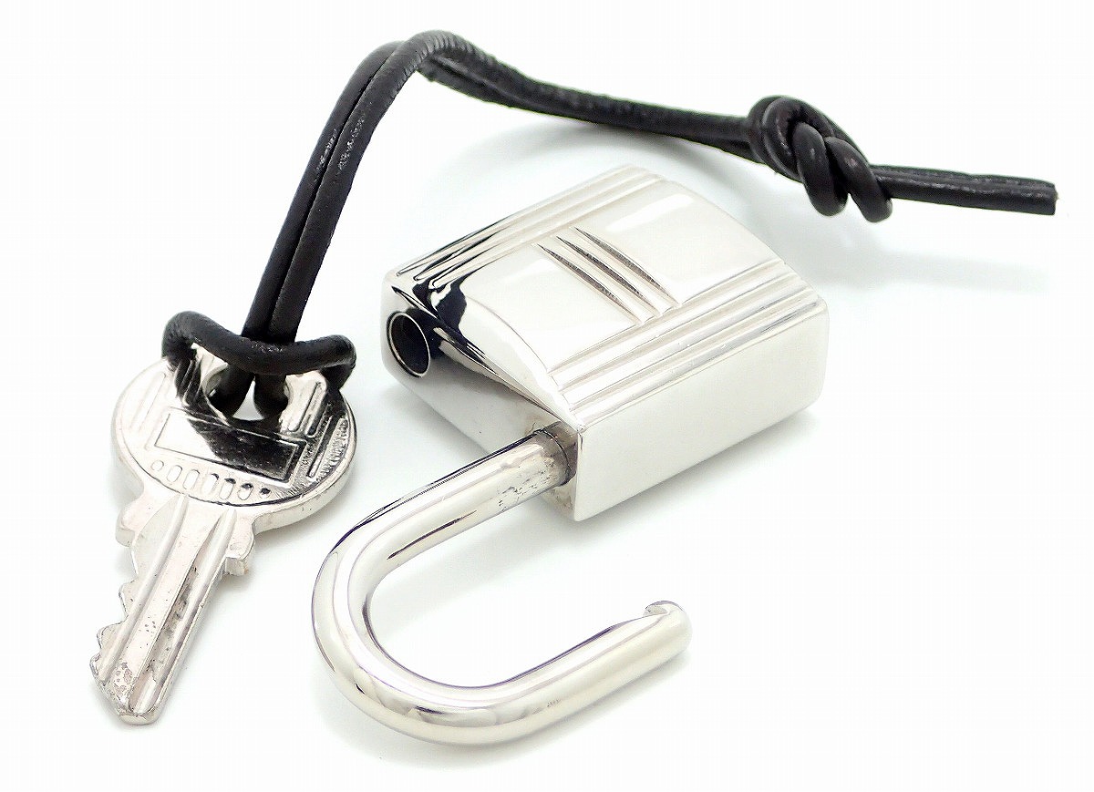 楽天市場】【新品仕上げ済】HERMES エルメス カデナ パドロック No.64