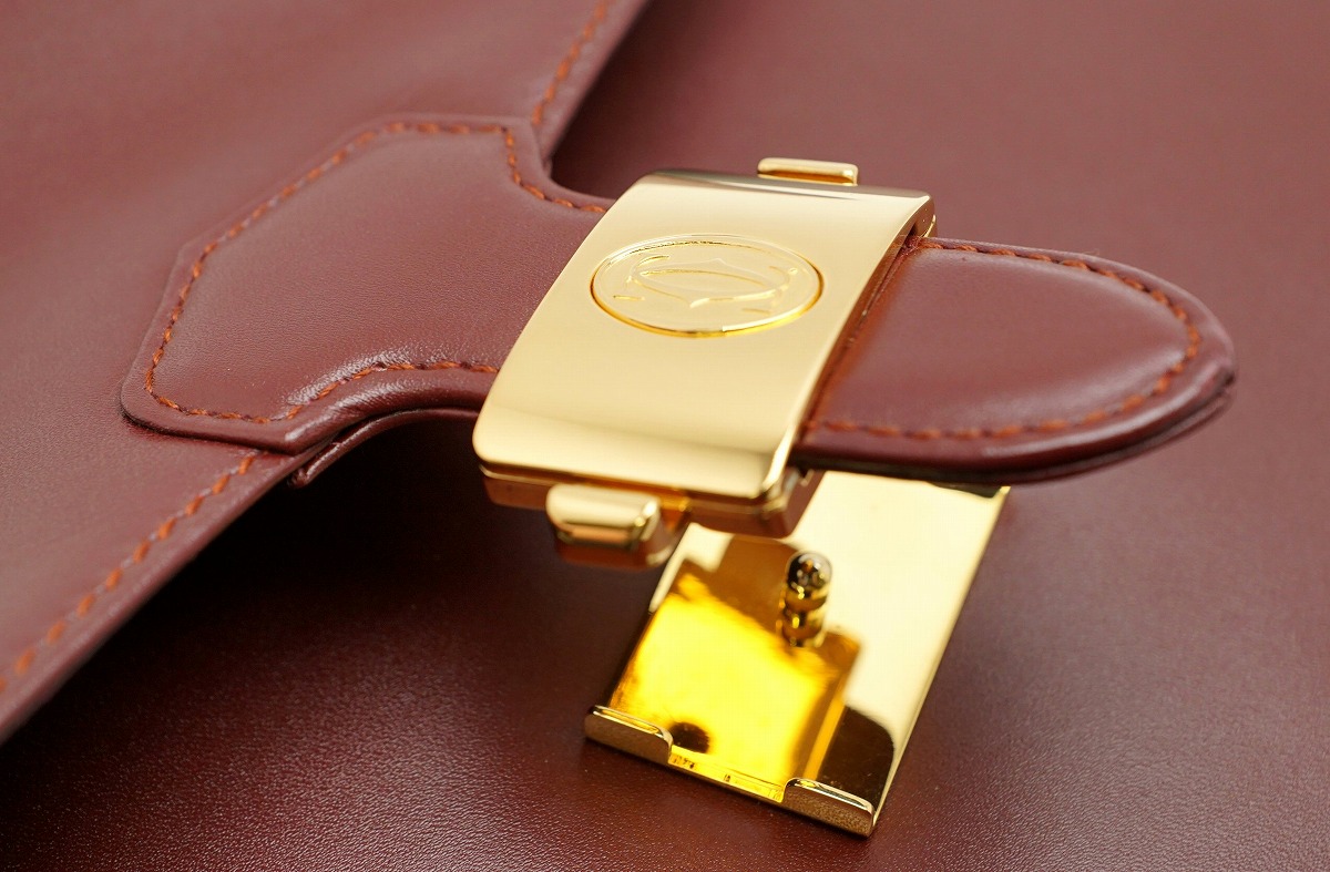 楽天市場】【バッグ】Cartier カルティエ マストライン マストドゥ