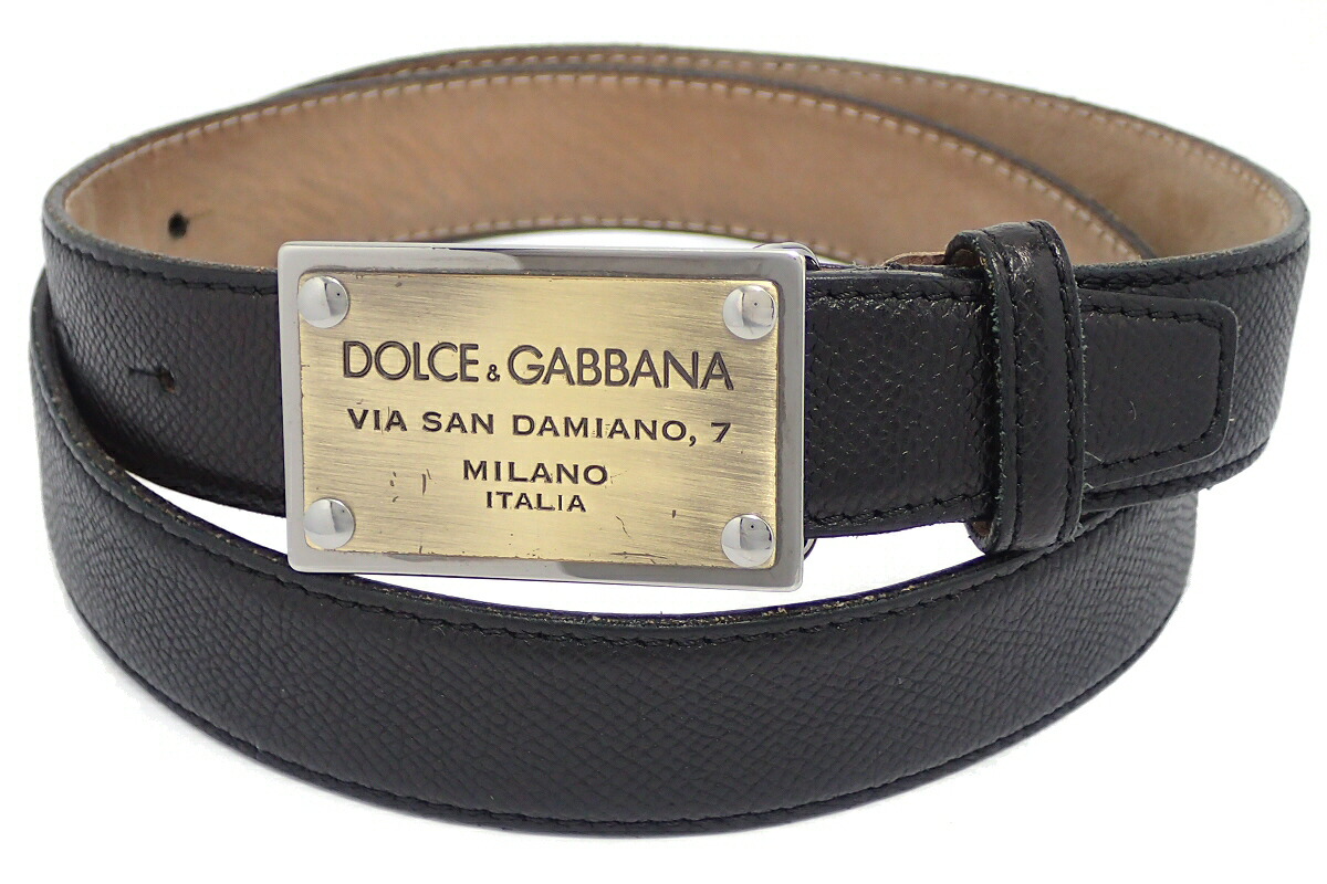 楽天市場】DOLCE&GABBANA ドルチェ&ガッバーナ D&G ドルガバ レザー