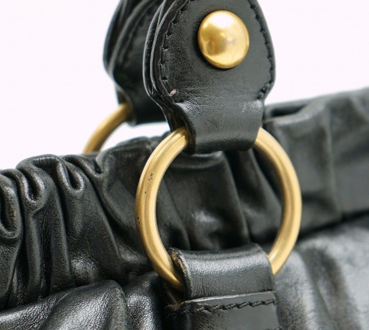 楽天市場】【バッグ】Miu Miu ミュウ ミュウ ハンドバッグ トート