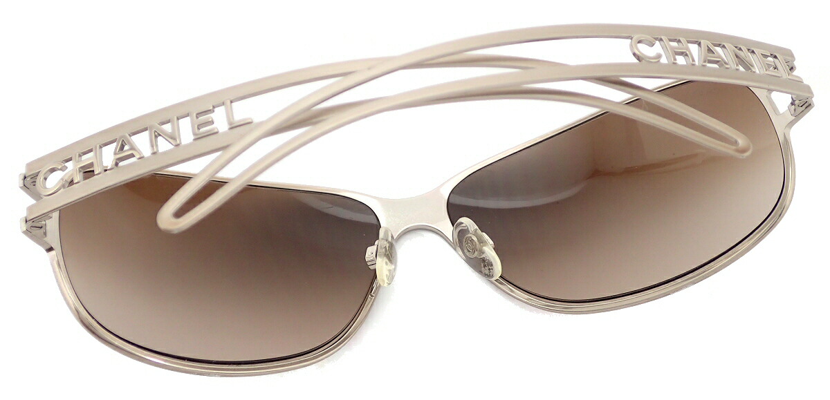 楽天市場】CHANEL シャネル サングラス ロゴ ブラウングラデーション