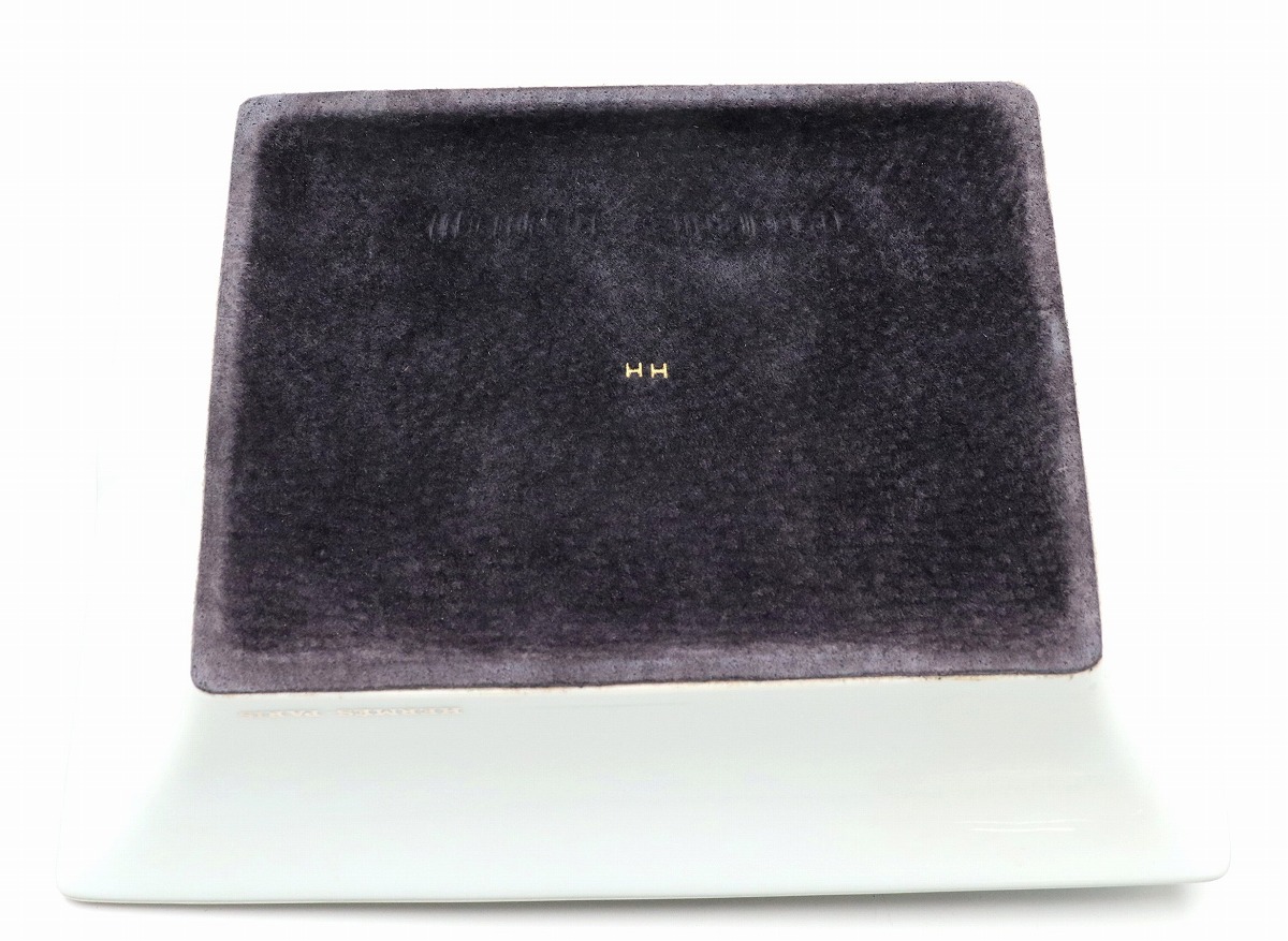 楽天市場】【未使用品】HERMES エルメス アッシュトレイ 灰皿 魚 磁器