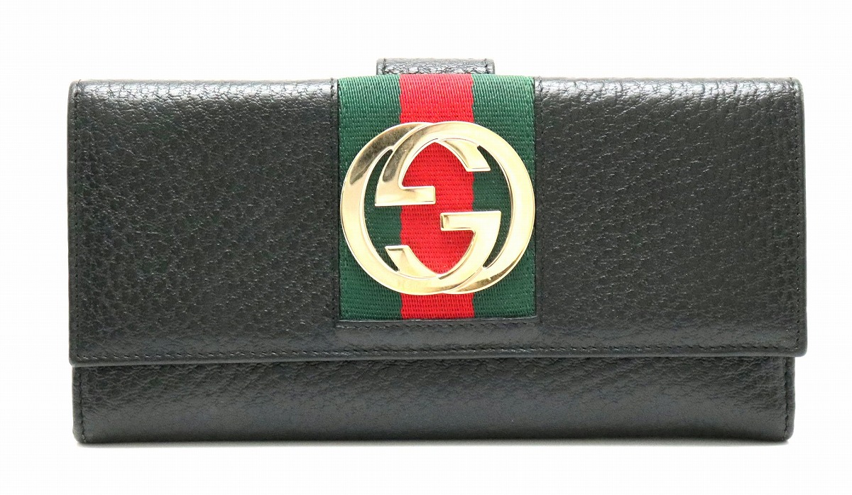 楽天市場】【財布】GUCCI グッチ レザー インターロッキングロゴ W