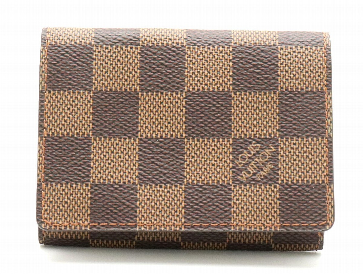 楽天市場】LOUIS VUITTON ルイ ヴィトン ダミエ アンヴェロップ カルト