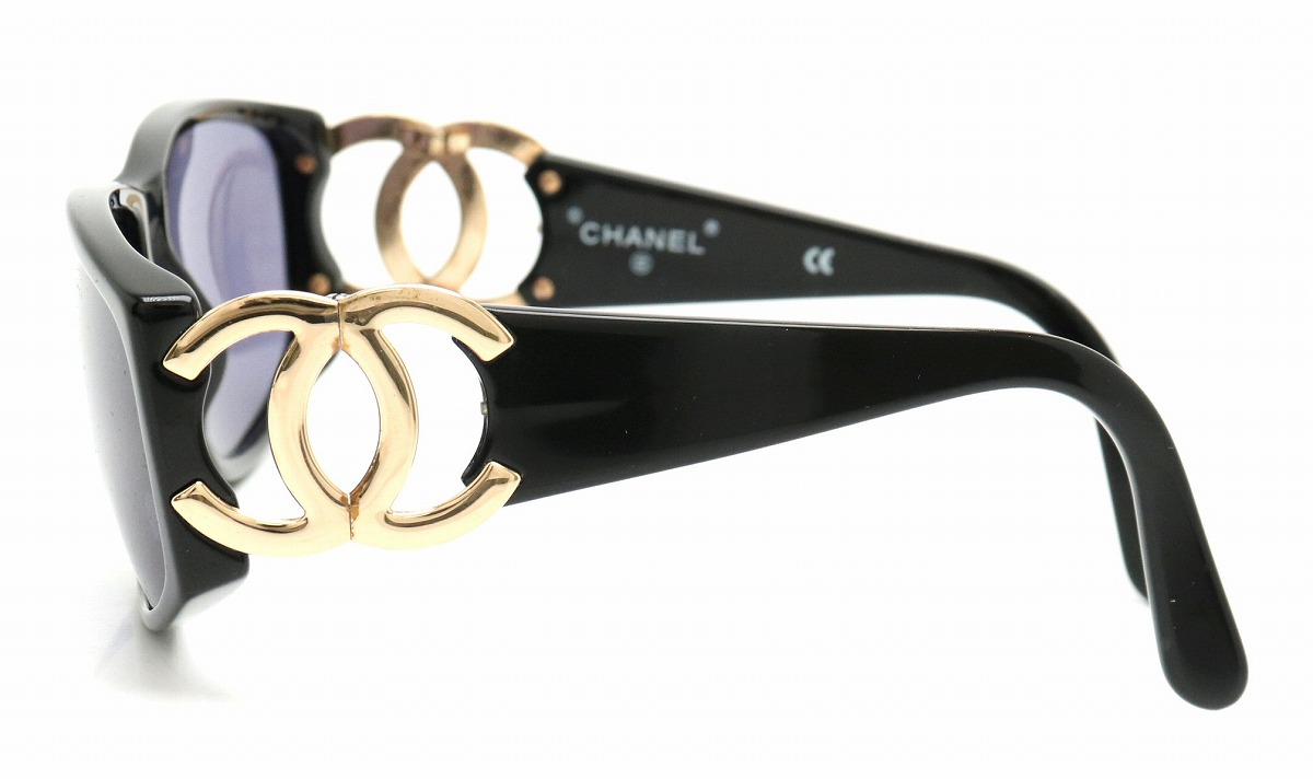 楽天市場】CHANEL シャネル サングラス ココマーク スモーク 黒