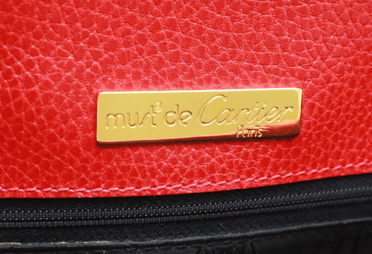 楽天市場】【バッグ】Cartier カルティエ マスト ドゥ カルティエ