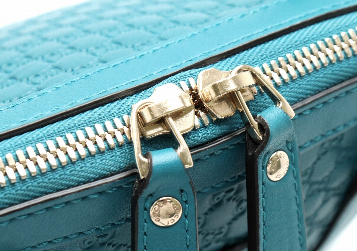 楽天市場】【未使用品】【バッグ】GUCCI グッチ マイクログッチシマ