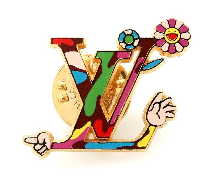 楽天市場】【ジュエリー】LOUIS VUITTON ルイ ヴィトン ロゴ 村上隆