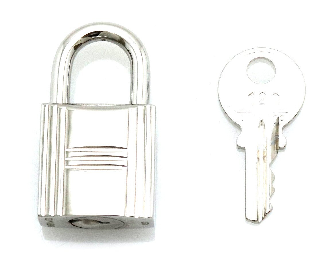 楽天市場】【新品仕上げ済】HERMES エルメス カデナ パドロック No.120