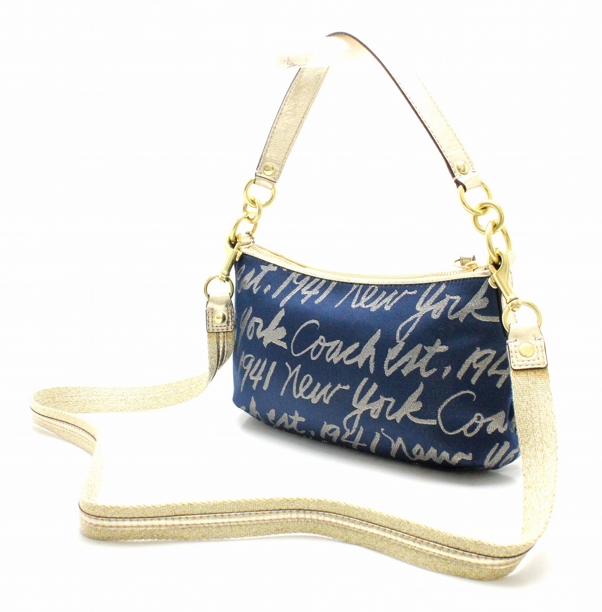 楽天市場】【バッグ】COACH コーチ ハート スクリプト ルレックス デミ