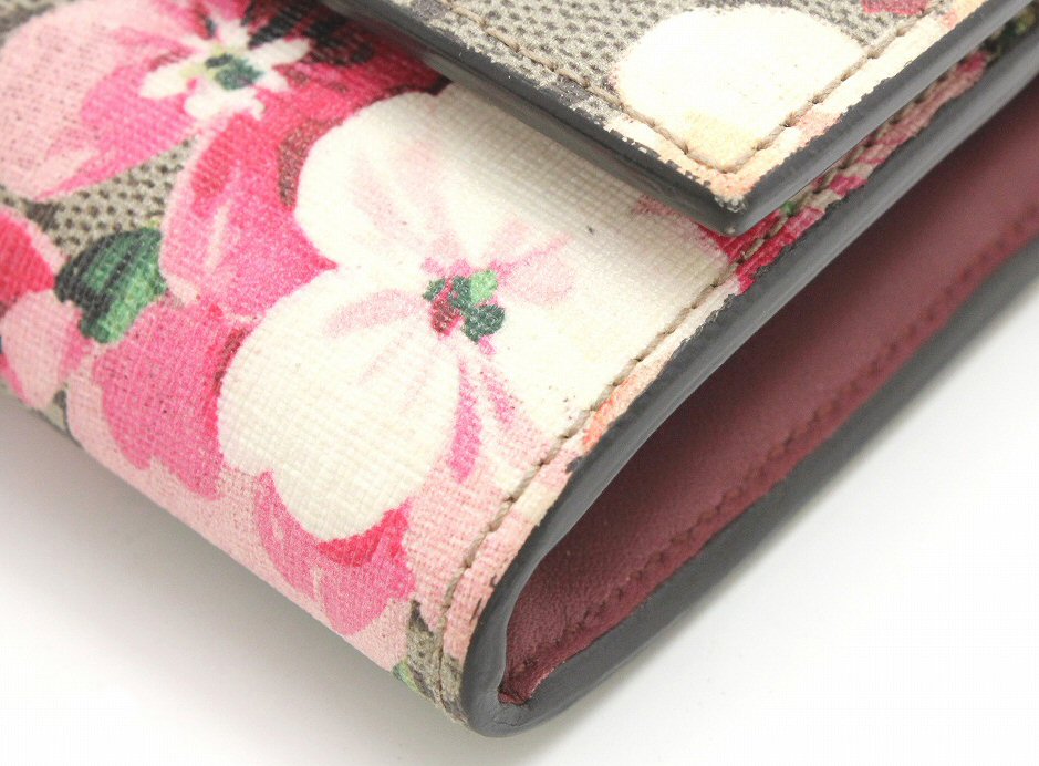 楽天市場】【財布】GUCCI グッチ GGブルームス GGスプリーム フラワー