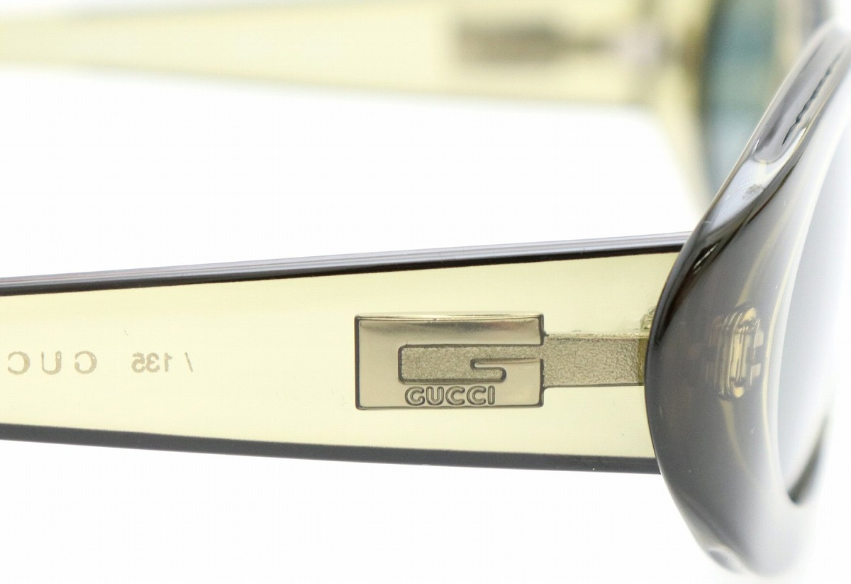 楽天市場】GUCCI グッチ サングラス ブルースモーク 135 49□22 クリア