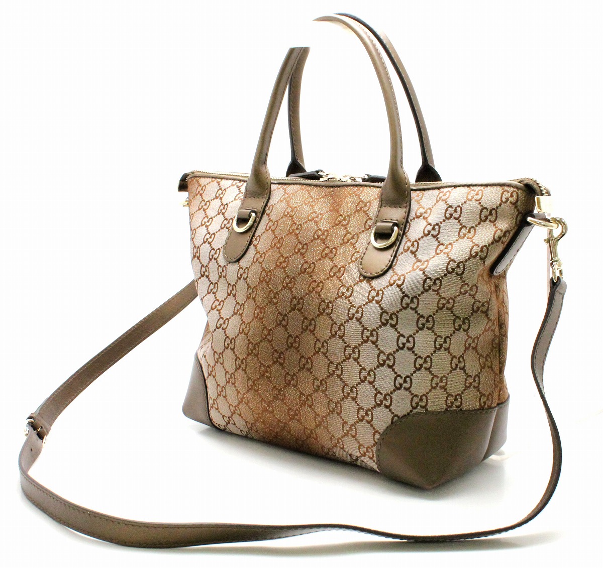 楽天市場】【バッグ】GUCCI グッチ GGキャンバス ハートビット トート