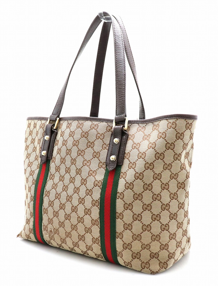 楽天市場】【バッグ】GUCCI グッチ GGキャンバス シェリーライン