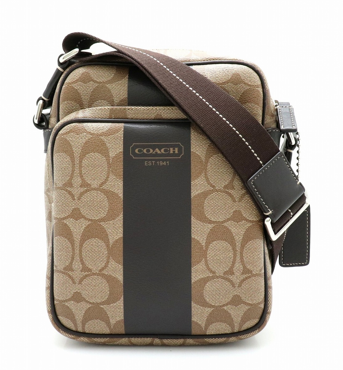 楽天市場】【バッグ】COACH コーチ ヘリテージ ストライプ