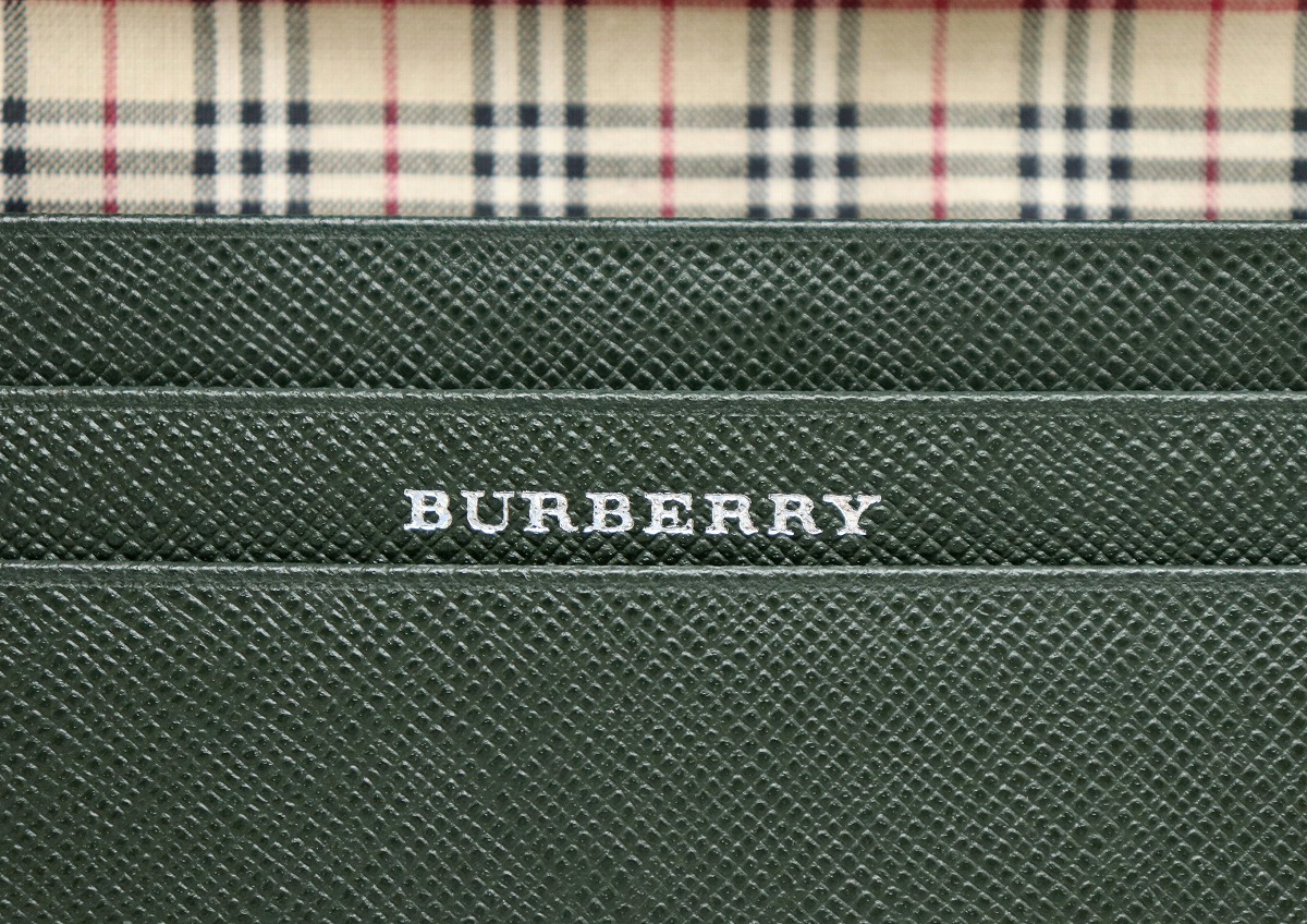 楽天市場】BURBERRY バーバリー レザー カードケース パスケース ID