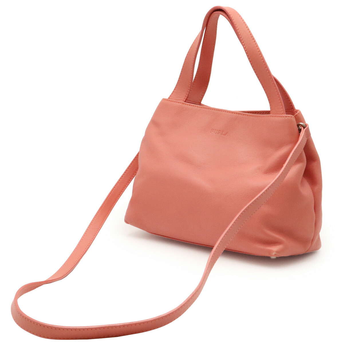 楽天市場】【バッグ】FURLA フルラ リボン パンチング ハンドバッグ