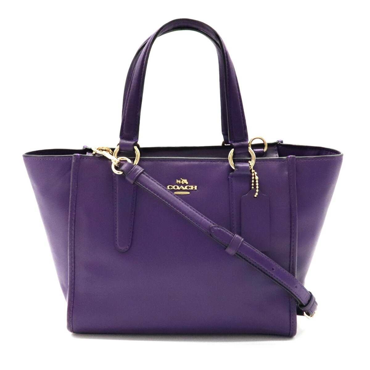 楽天市場】【バッグ】COACH コーチ ミニクロスビー キャリーオール