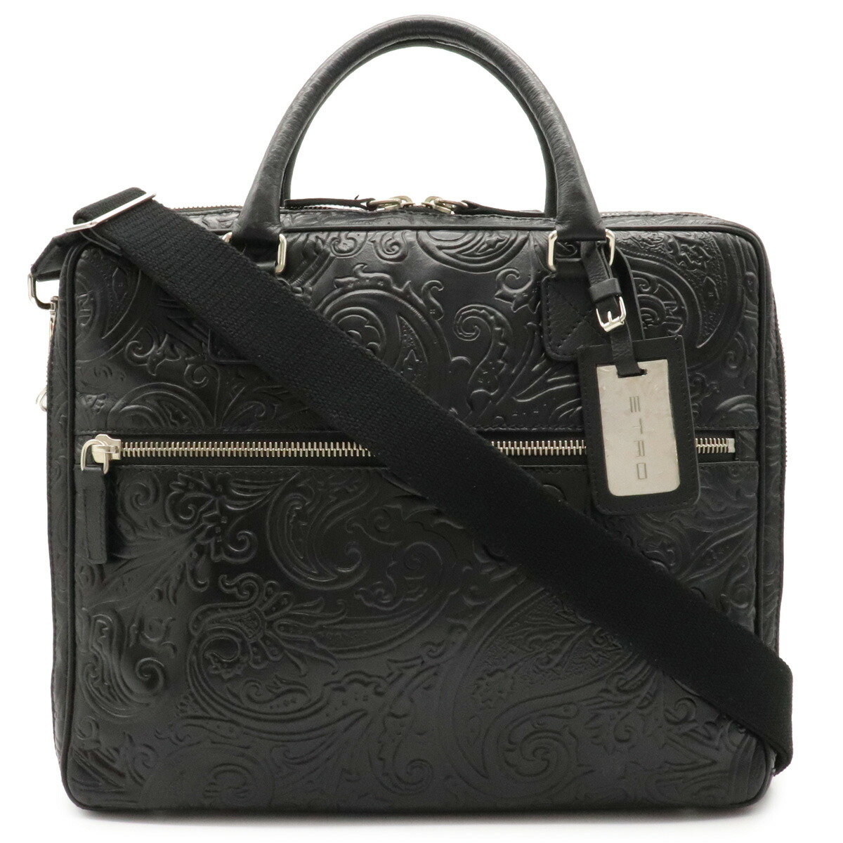 楽天市場】【バッグ】ETRO エトロ マルゴット ペイズリー柄 エンボス