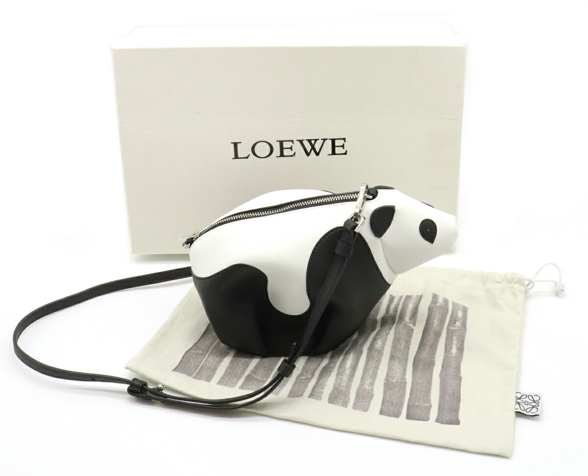楽天市場】【新品未使用品】【バッグ】LOEWE ロエベ パンダ ミニバッグ