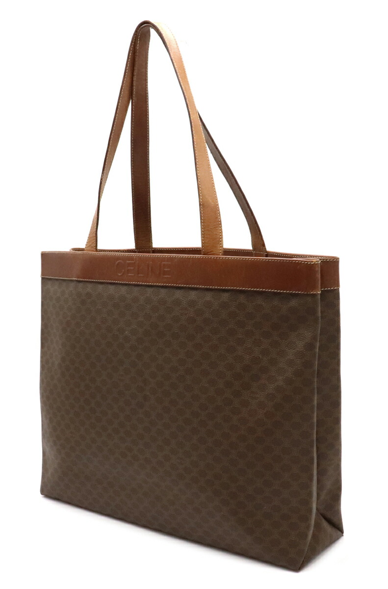 楽天市場】【バッグ】CELINE セリーヌ マカダム柄 トートバッグ