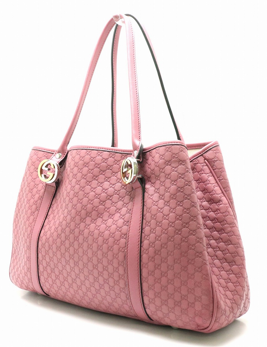 楽天市場】【バッグ】GUCCI グッチ マイクログッチシマ トートバッグ