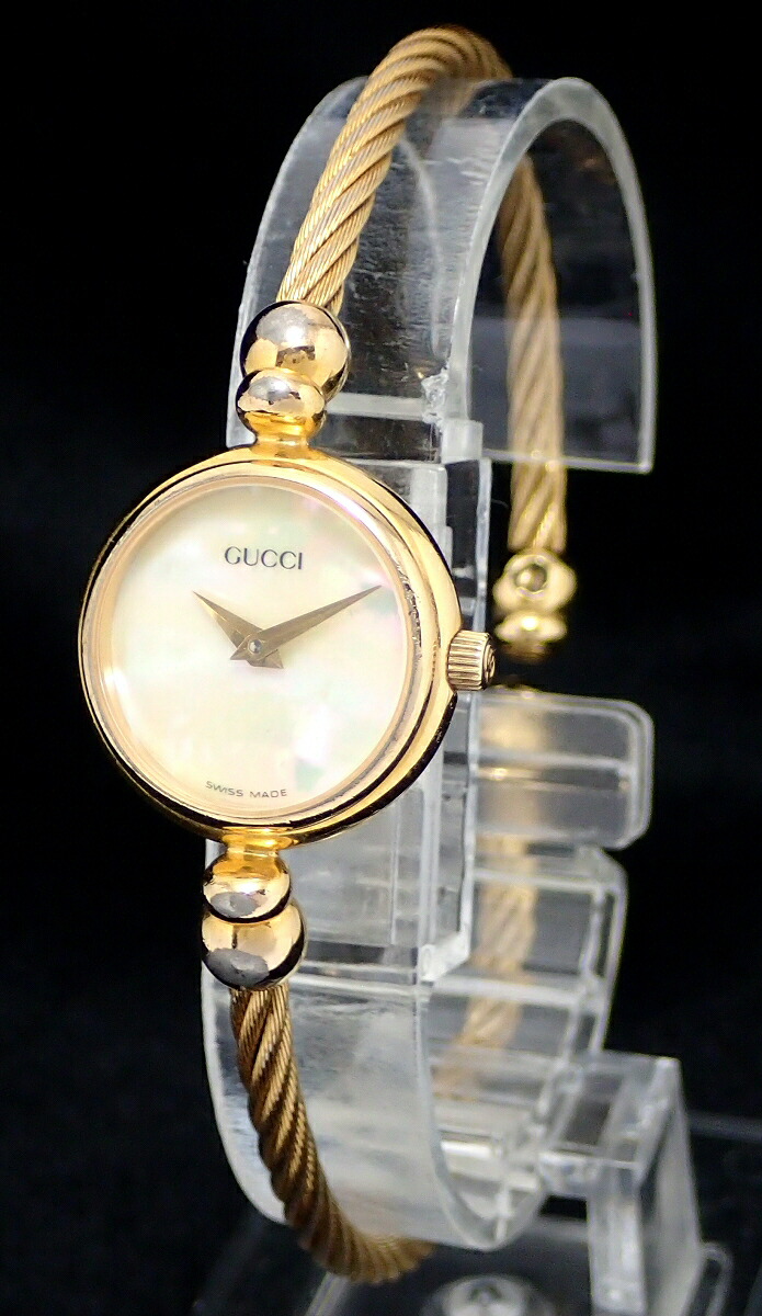 楽天市場】【ウォッチ】GUCCI グッチ バングル ウォッチ ホワイト