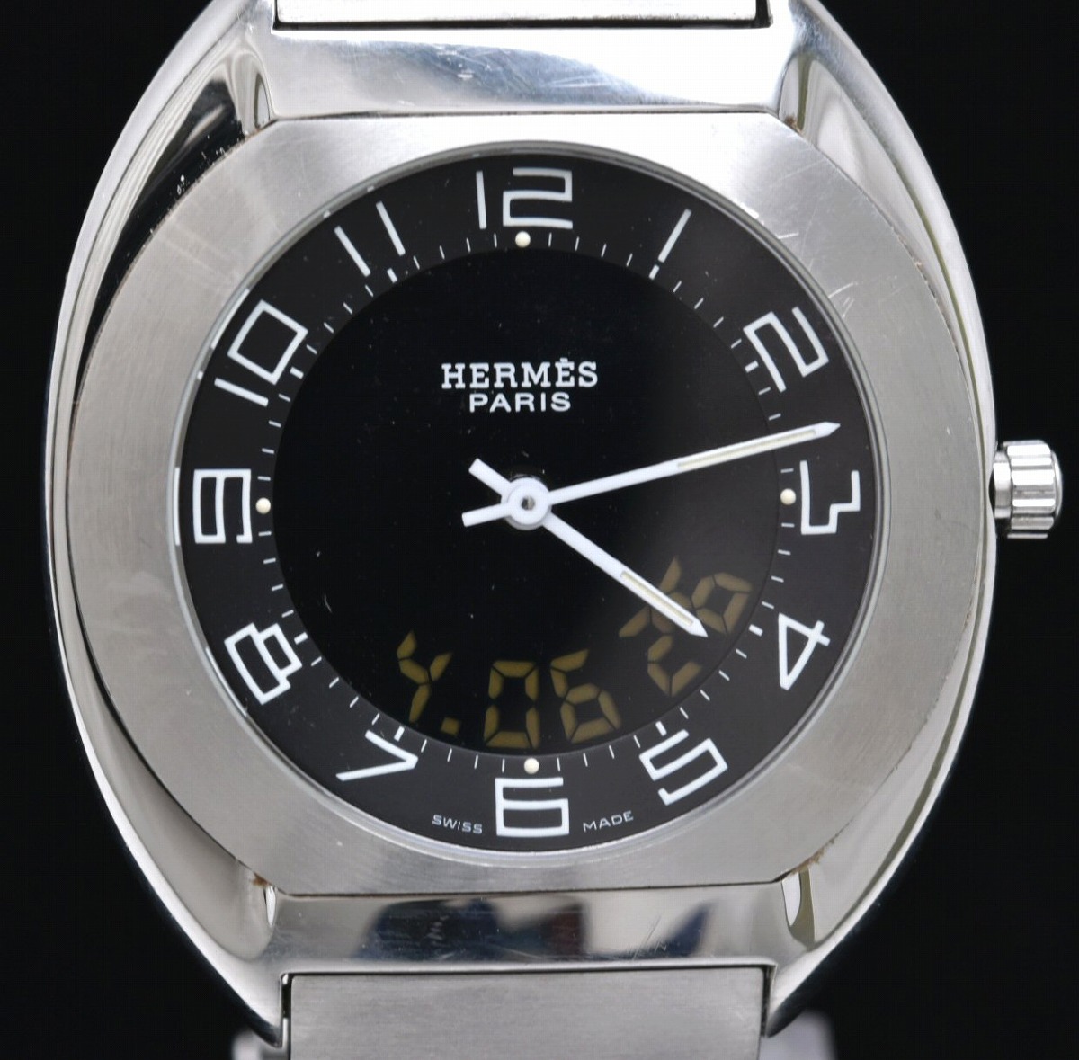 楽天市場】【ウォッチ】【新品同様】HERMES エルメス エスパス