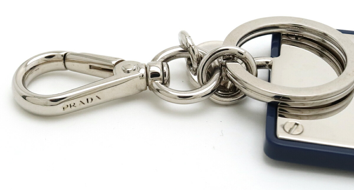 楽天市場】PRADA プラダ キーリング キーホルダー バッグチャーム