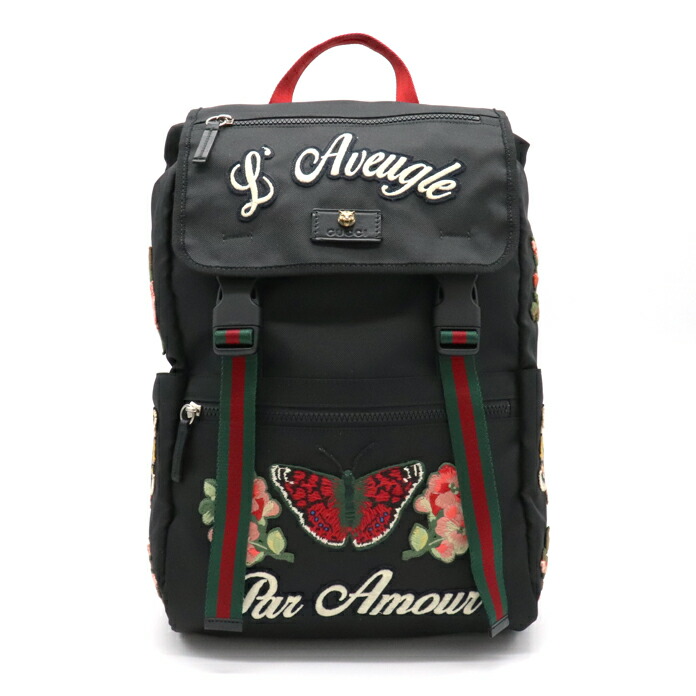 楽天市場】【バッグ】GUCCI グッチ テクノキャンバス バックパック