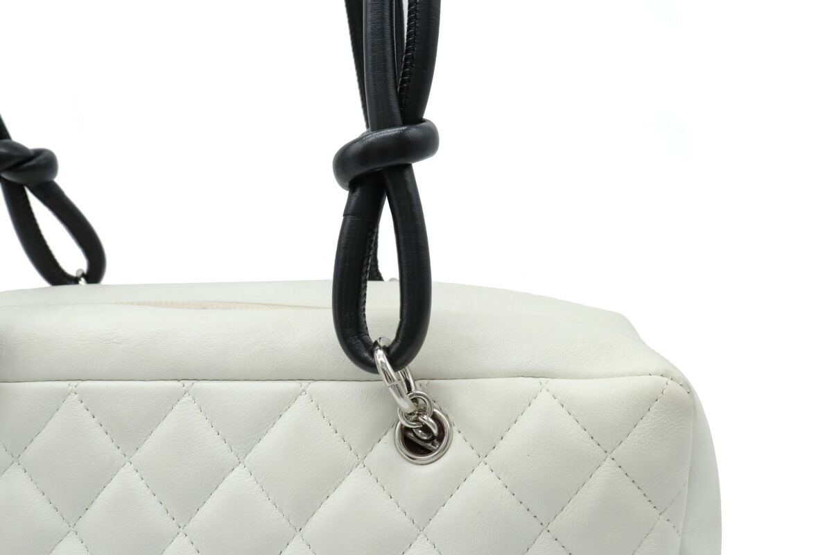 楽天市場】【バッグ】CHANEL シャネル カンボンライン ボウリング
