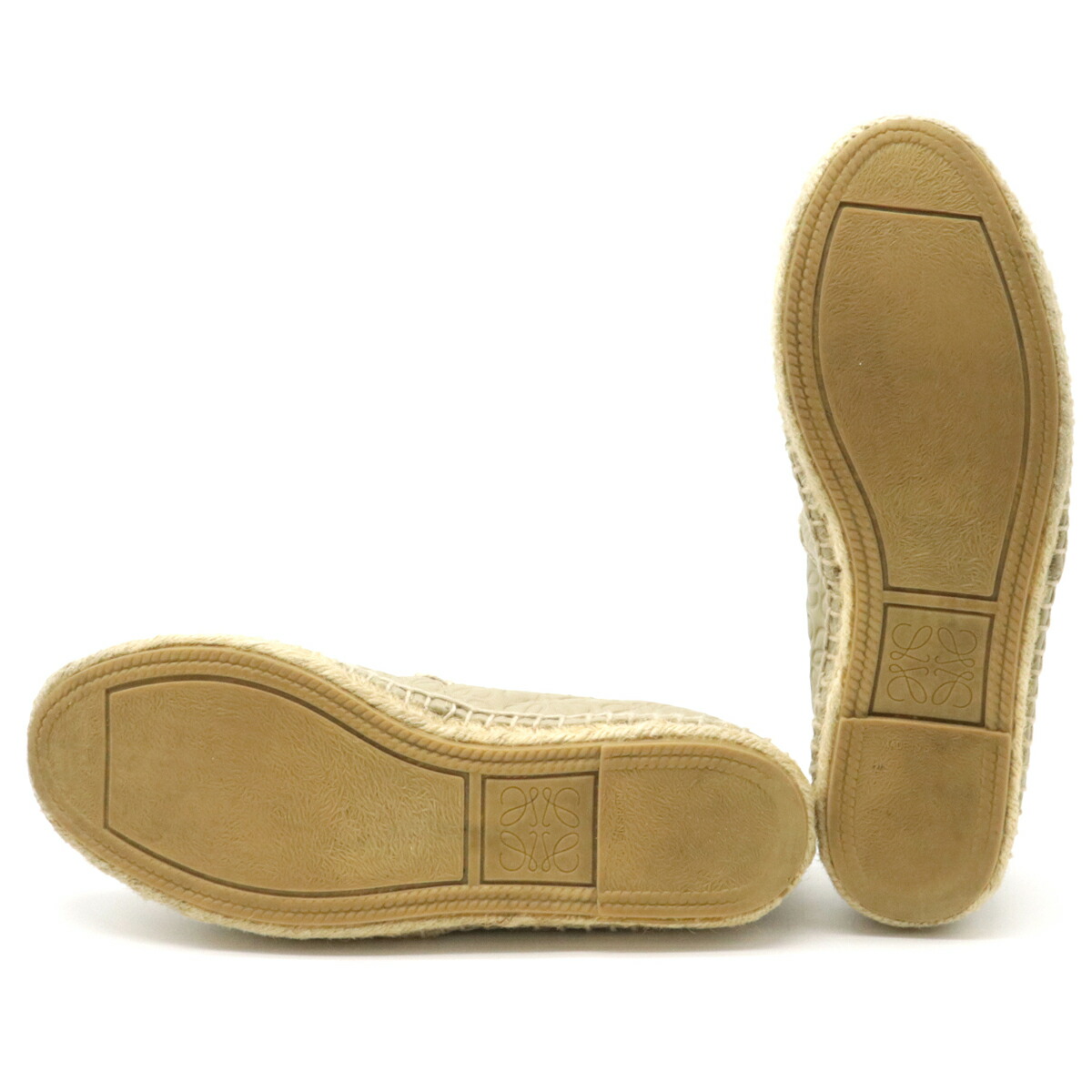 楽天市場】【靴】LOEWE ロエベ アナグラム エスパドリーユ スリッポン