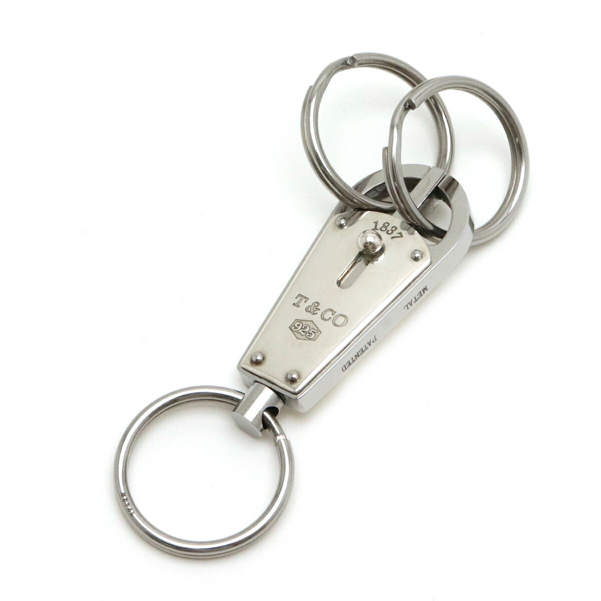 楽天市場】TIFFANY&Co. ティファニー 1837 バレット バレー キーリング