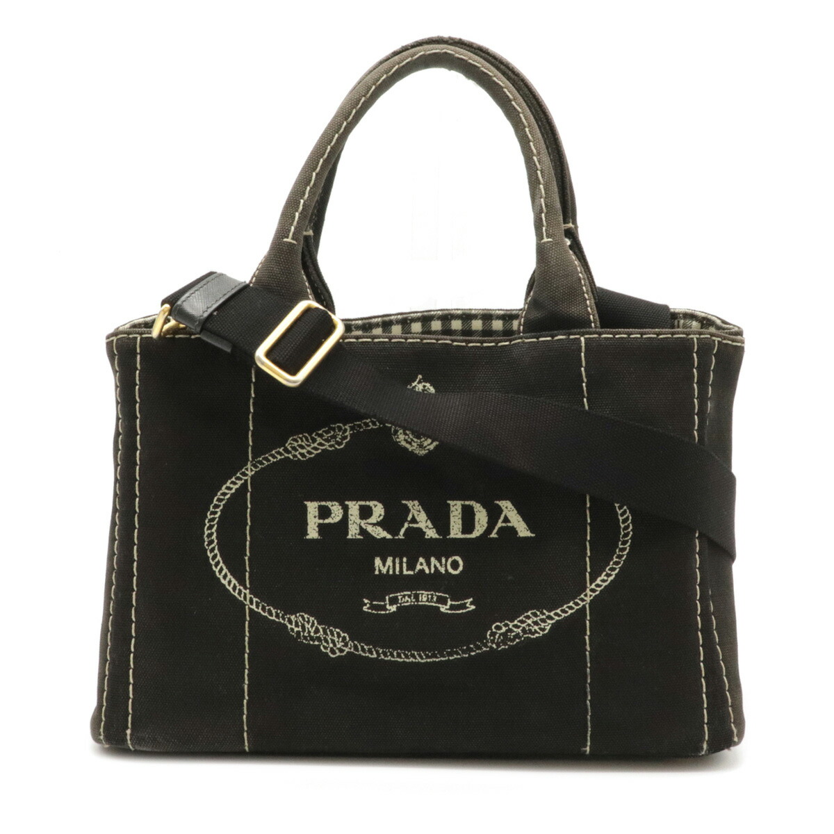 楽天市場】【バッグ】PRADA プラダ CANAPA カナパ トートバッグ 2WAY