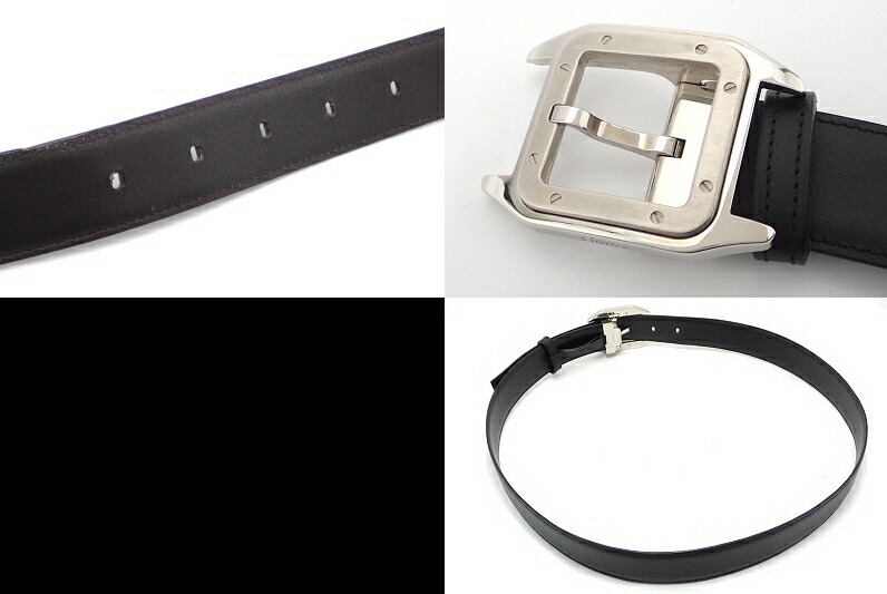 楽天市場】【中古】Cartier カルティエ サントス100 リバーシブル