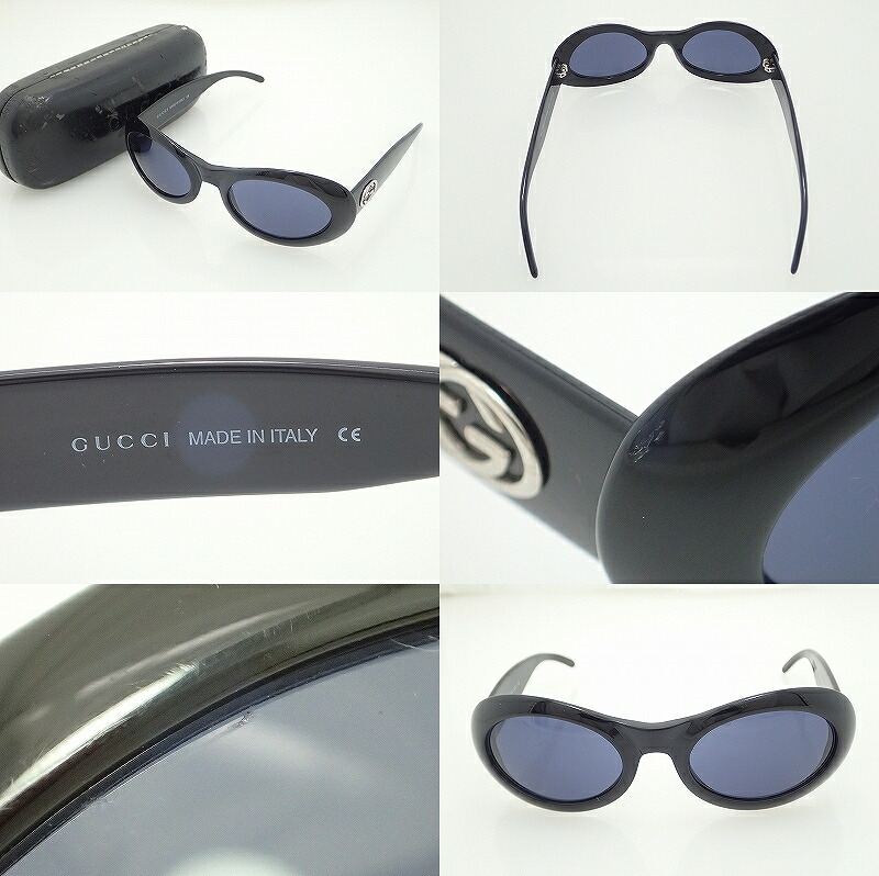 楽天市場】GUCCI グッチ サングラス 黒 ブラック スモーク GG2400/N/S