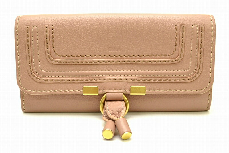 楽天市場】【財布】Chloe クロエ マーシー 2つ折 長財布 レザー ピンク
