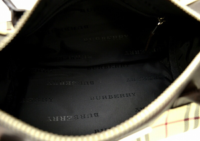 楽天市場】【バッグ】BURBERRY バーバリー ハンドバッグ 筒型
